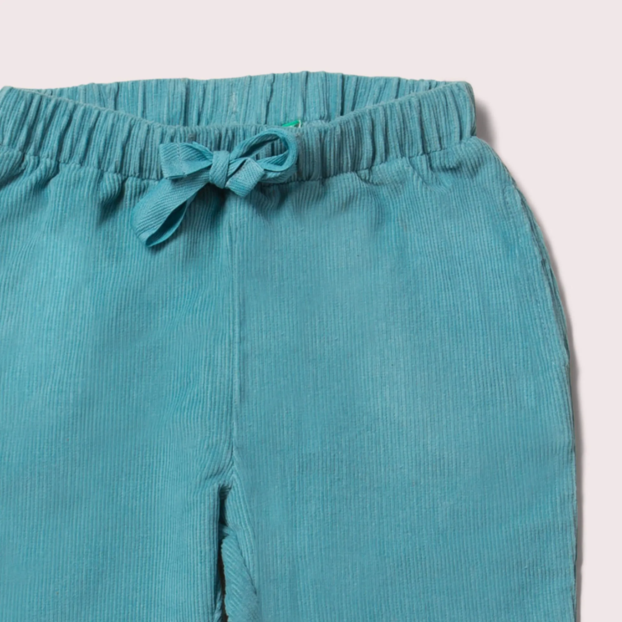 Soft Blue Corduroy Comfy Trousers