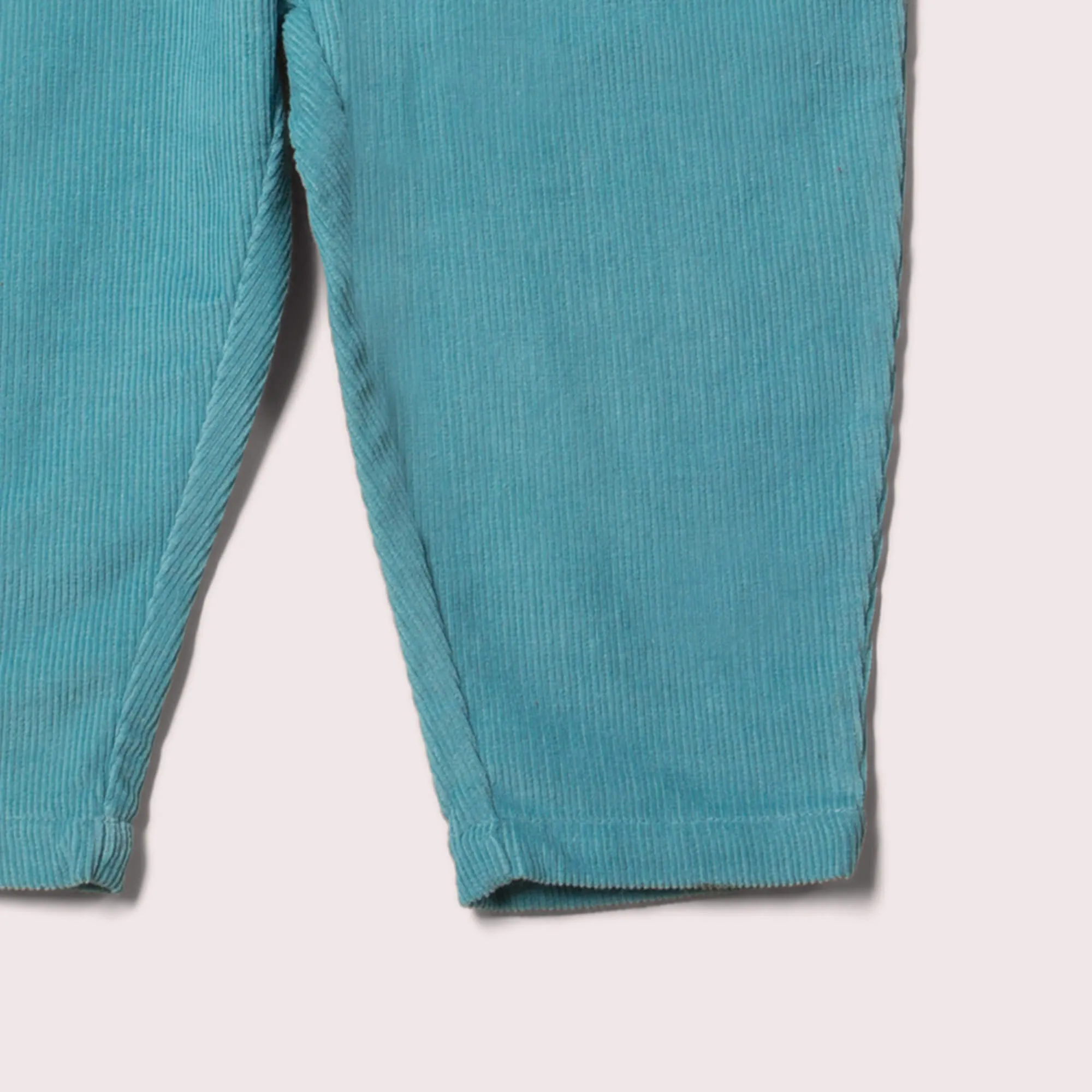 Soft Blue Corduroy Comfy Trousers