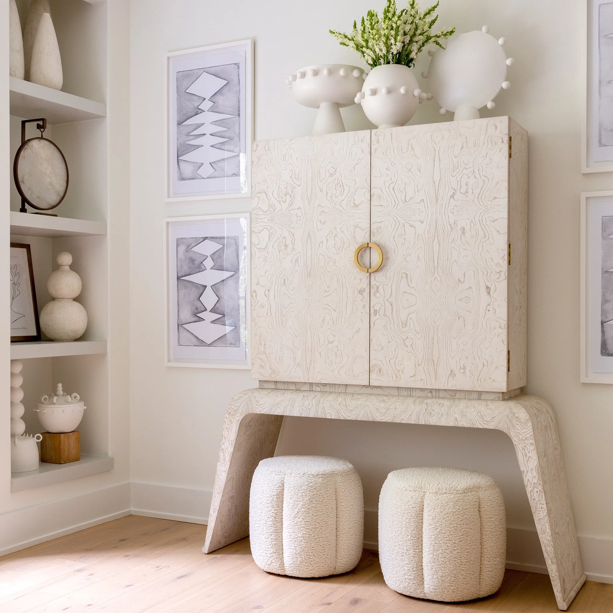 Spheres Collection Vessel - White