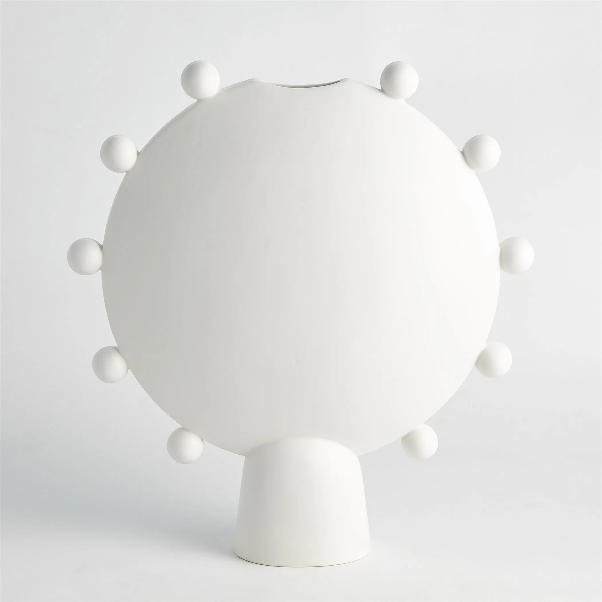 Spheres Collection Vessel - White