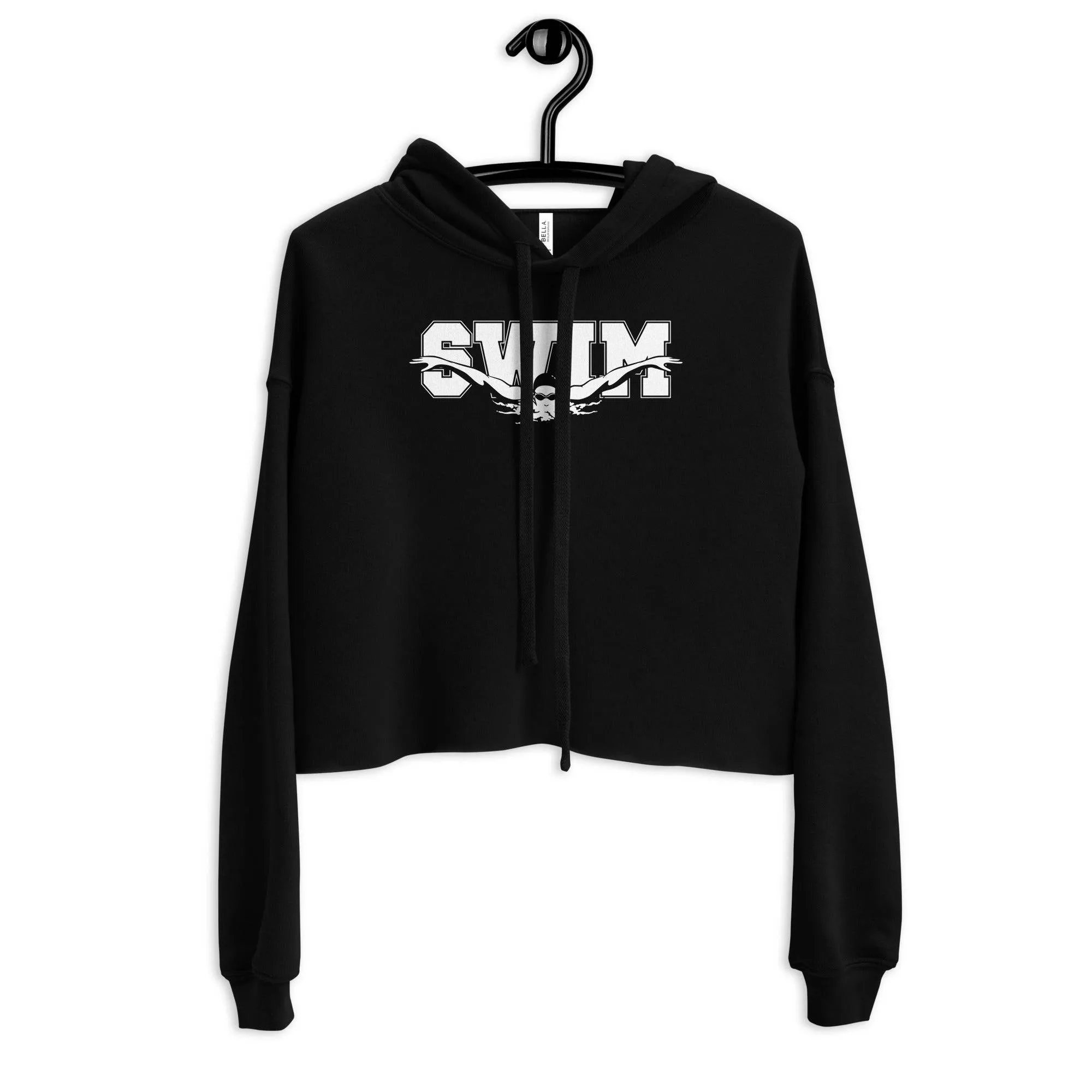 Swim Crop Top Hoodie