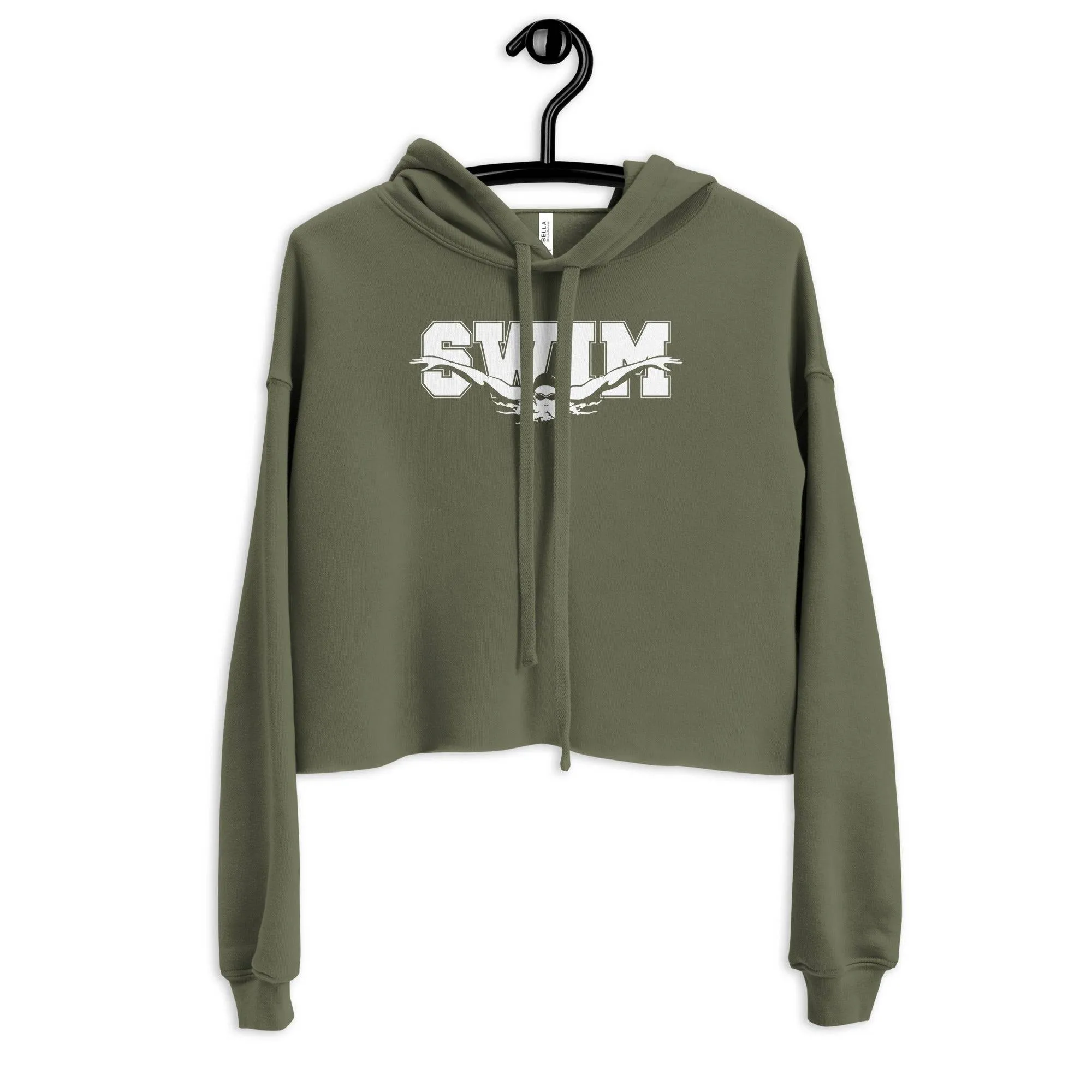 Swim Crop Top Hoodie