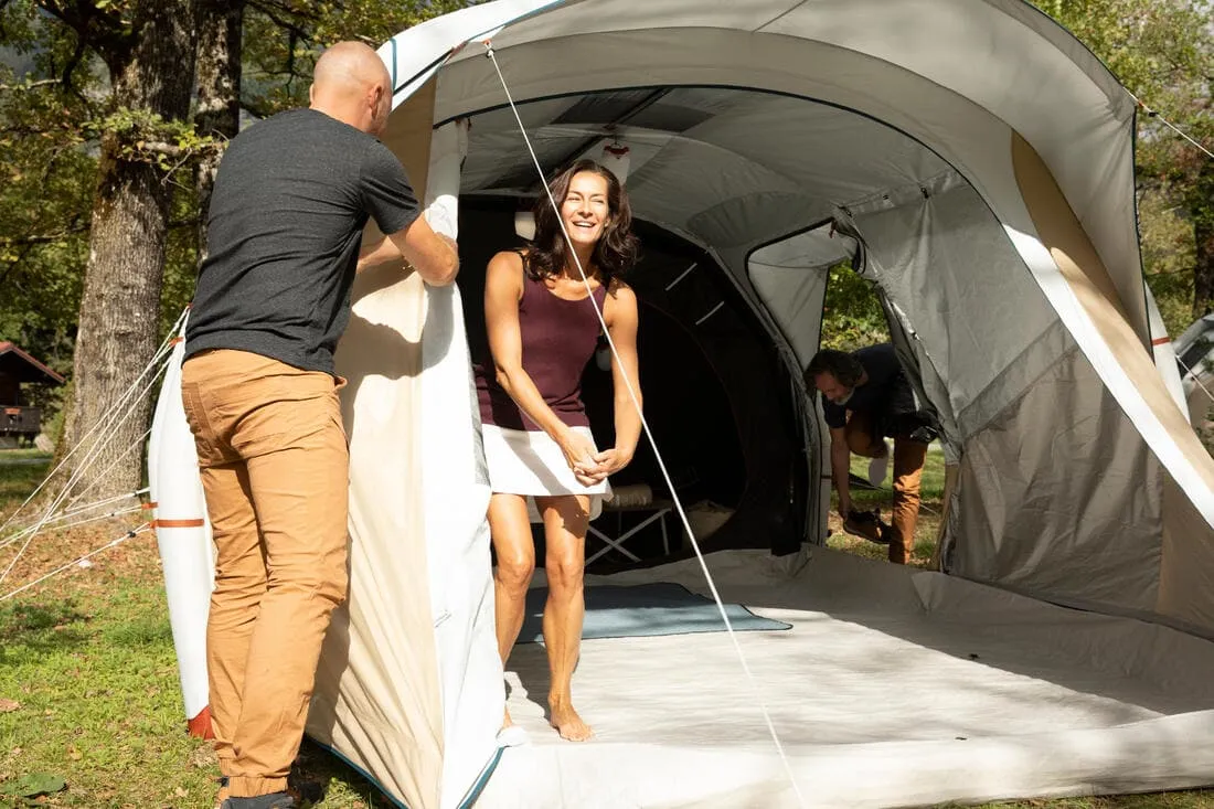 Tente gonflable de camping - Air Seconds 6.3 F&B - 6 Places - 3 Chambres