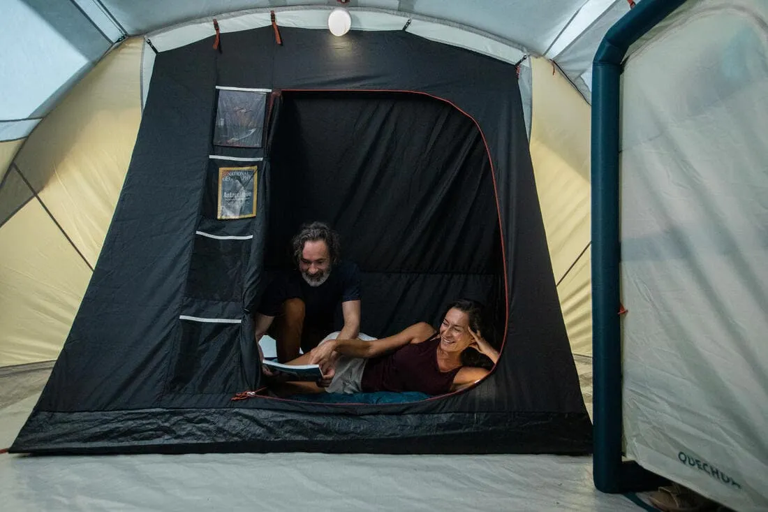 Tente gonflable de camping - Air Seconds 6.3 F&B - 6 Places - 3 Chambres