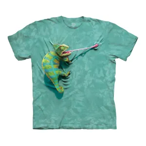 The Mountain Climbing Chameleon Adult Unisex T-Shirt