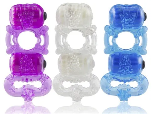 The Tri-O Triple Pleasure Ring - Each - Assorted Colors