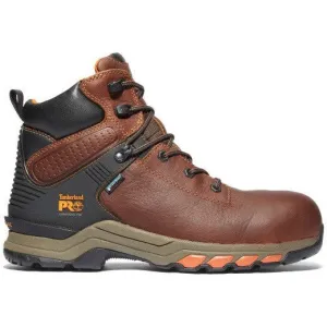 Timberland Pro Men's Hypercharge 6" Comp Toe WP Work Boot- Brown- TB1A1Q54214