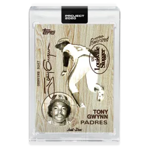 Topps PROJECT 2020 Card 180 - 1983 Tony Gwynn by Don C - Print Run: 4292