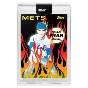 Topps PROJECT 2020 Card 301 - 1969 Nolan Ryan by Don C - Print Run: 2689
