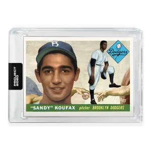 Topps PROJECT 2020 Card 374 - 1955 Sandy Koufax by Don C - Print Run: 2018