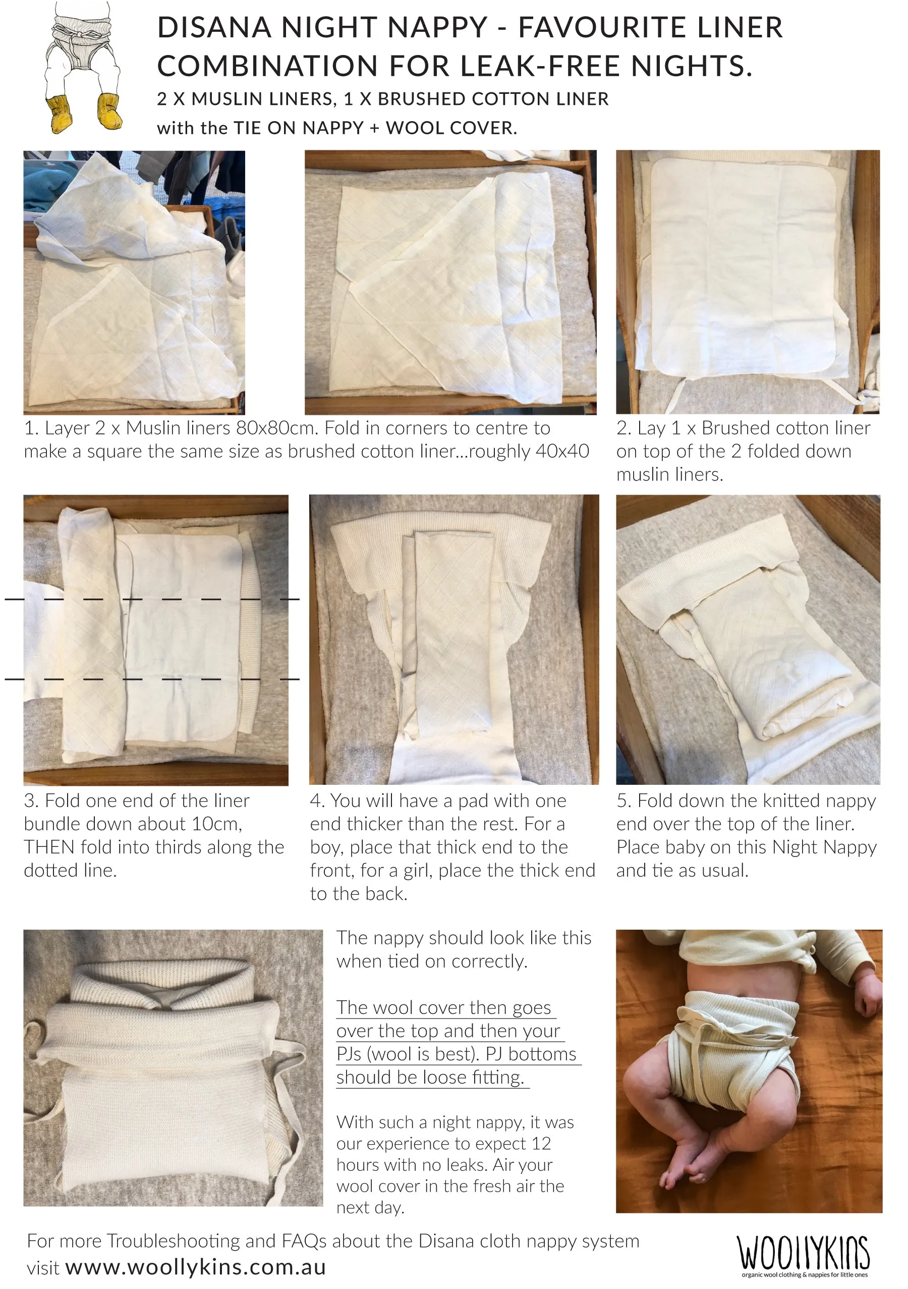 Trial Disana Nappy Pack Super  for Nights/Heavy Wetters (Save 5%)