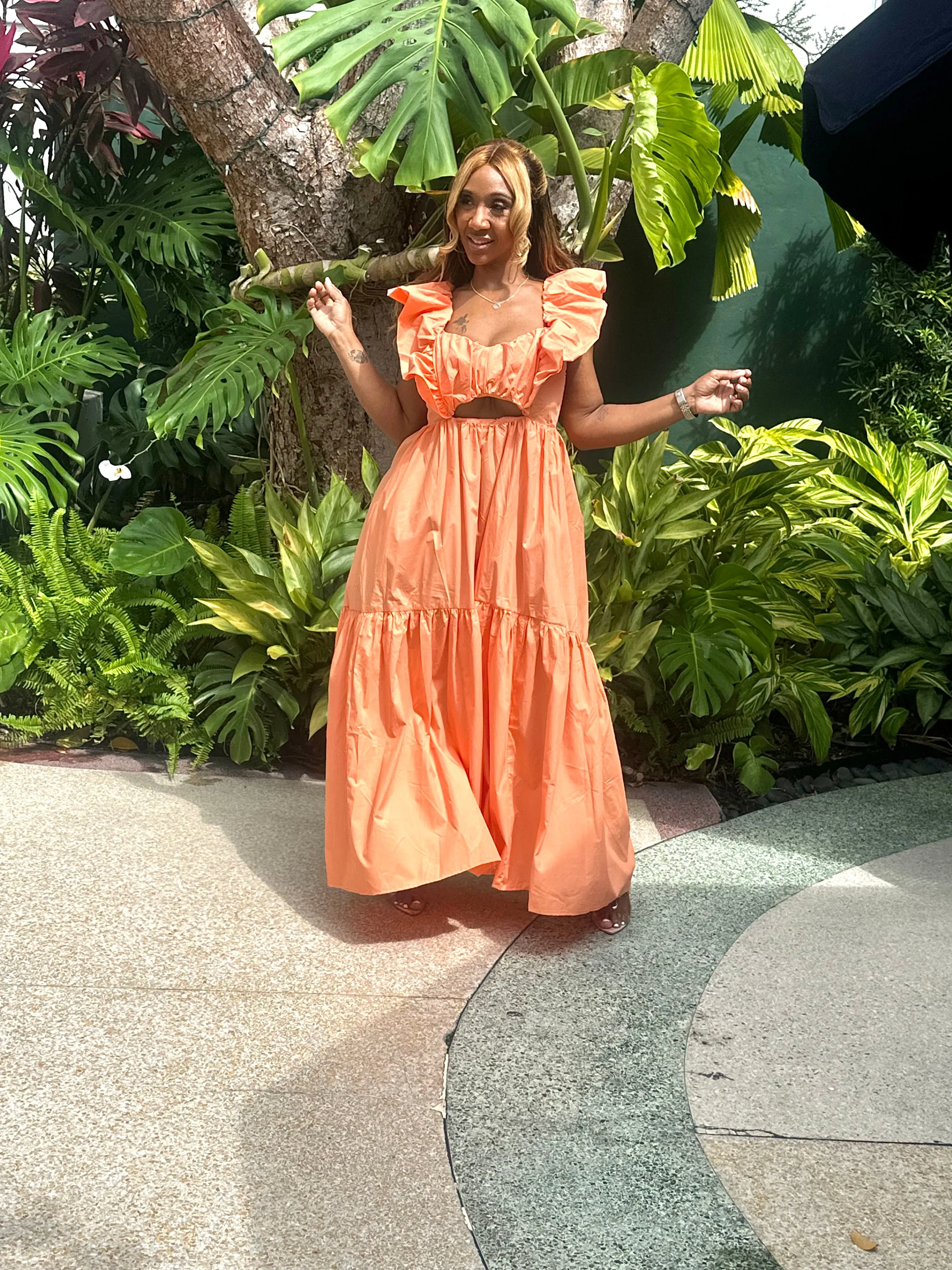 Tropical Maxi Dress