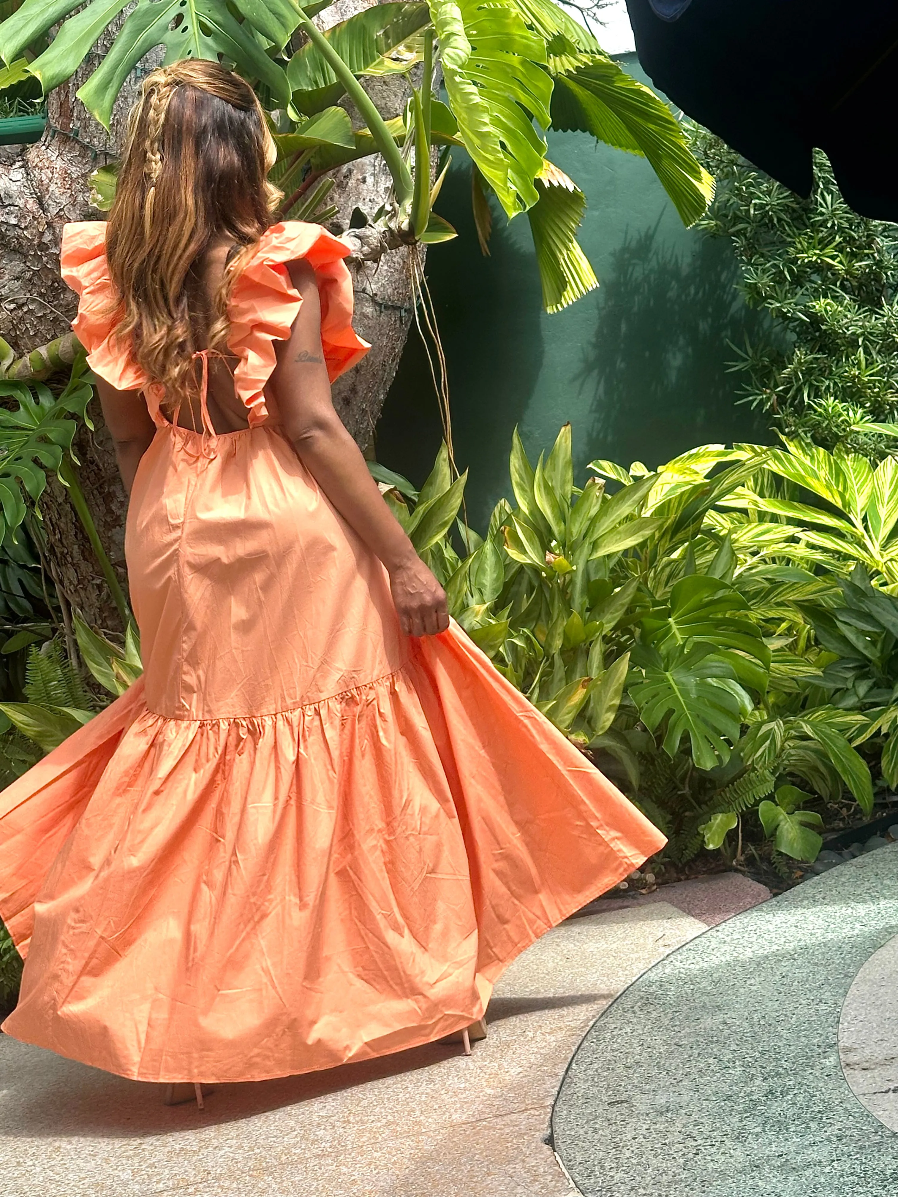 Tropical Maxi Dress