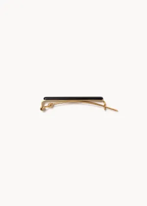 Undo Hairware Barretta in Jet Black