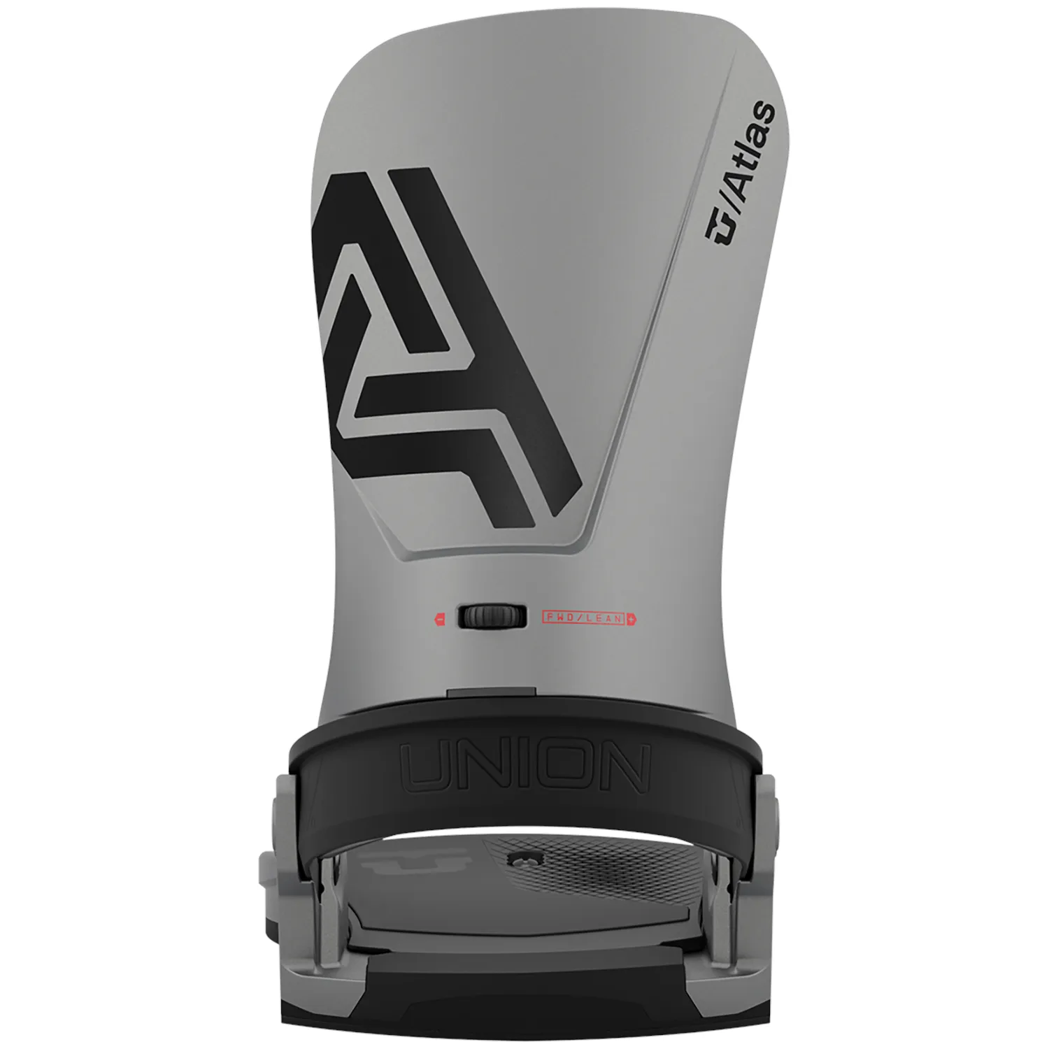 Union Atlas Snowboard Bindings Mens Metallic Silver