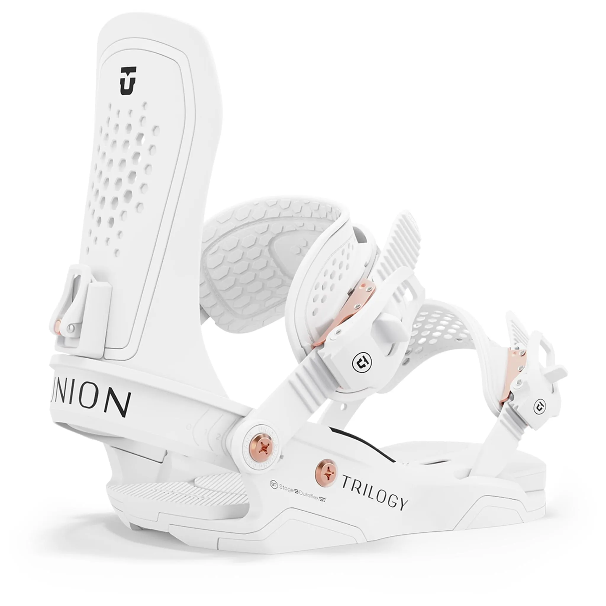 Union Womens Trilogy Snowboard Binding White 2025