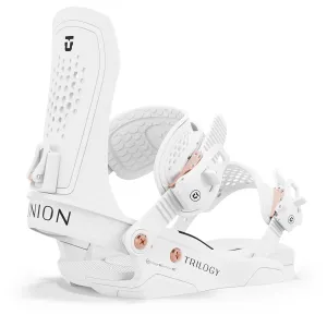 Union Womens Trilogy Snowboard Binding White 2025