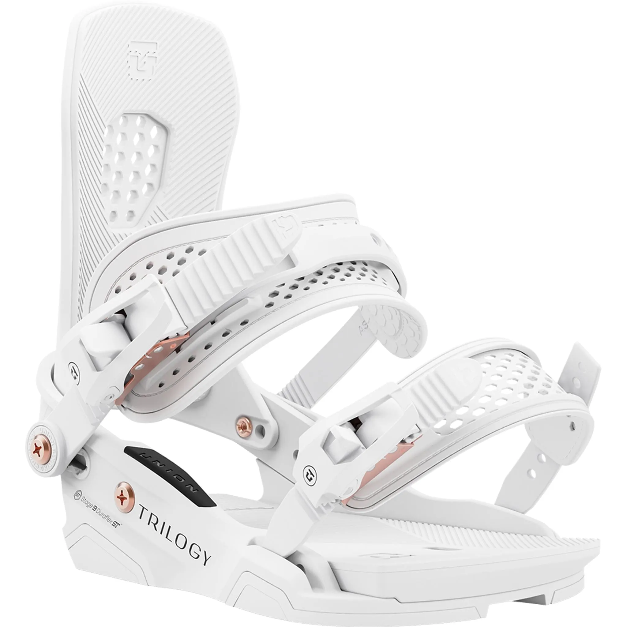 Union Womens Trilogy Snowboard Binding White 2025