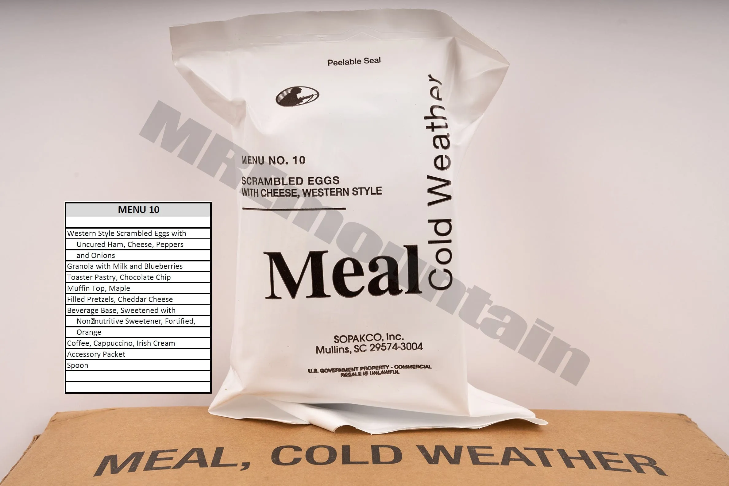 USA Meal Cold Weather