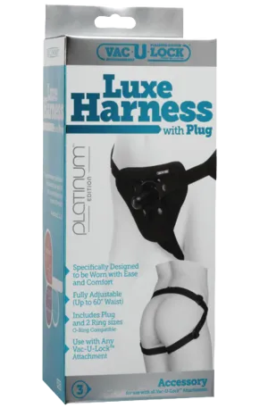 Vac-U-Lock Platinum Edition - Luxe Harness - Black