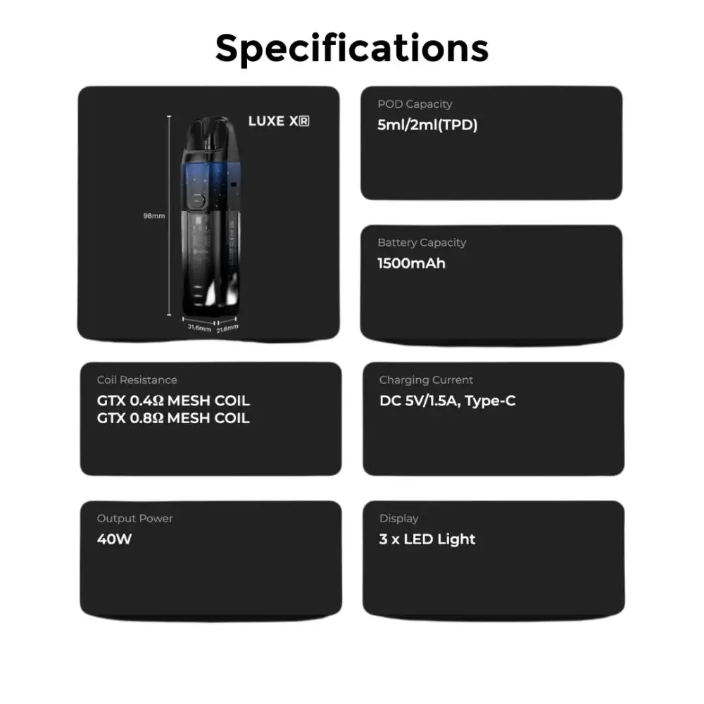 Vaporesso Luxe XR Vape Kit