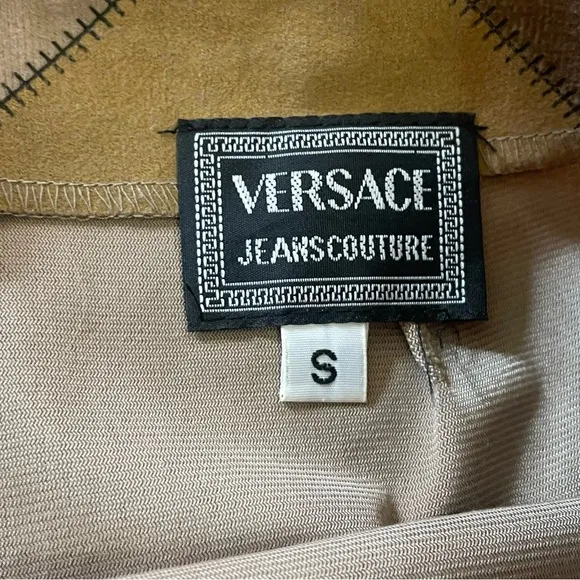 Vintage Versace Jeans Couture Patchwork Skirt