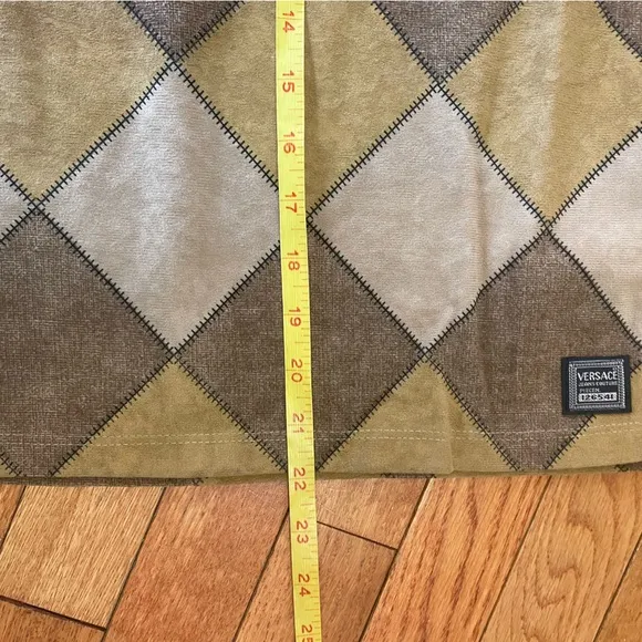 Vintage Versace Jeans Couture Patchwork Skirt