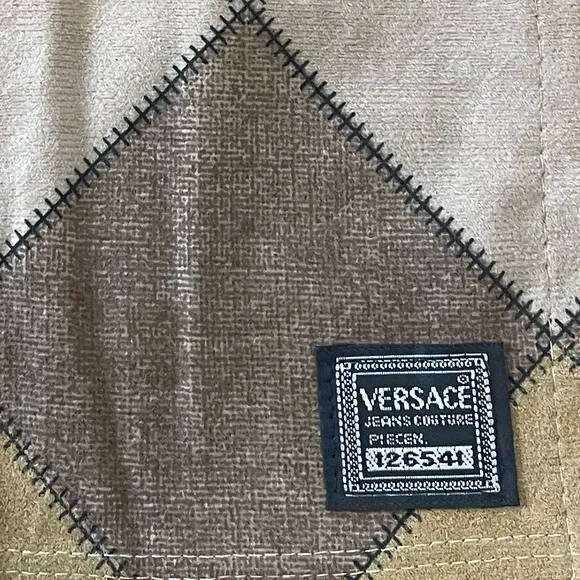 Vintage Versace Jeans Couture Patchwork Skirt