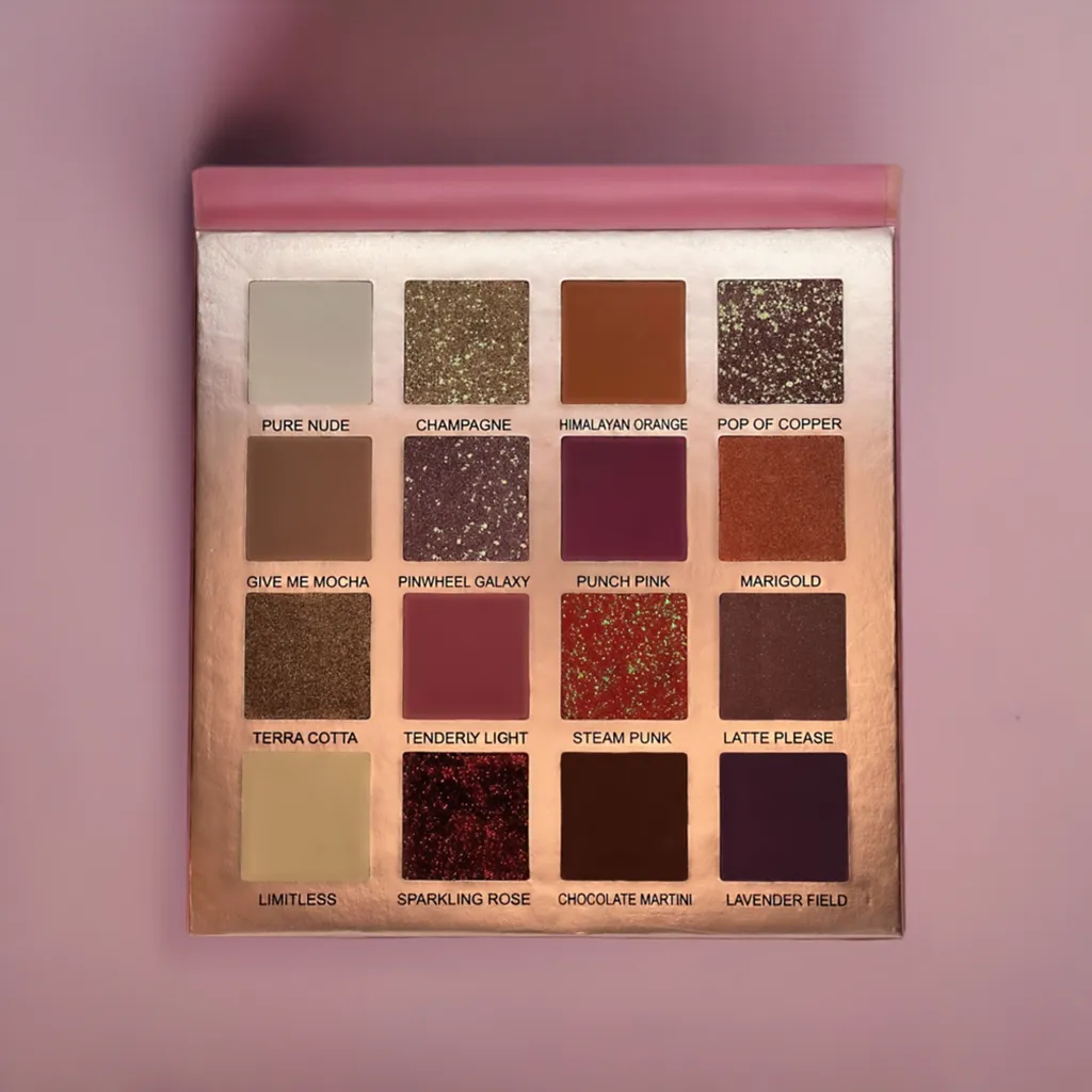 Waterproof Eyeshadow Palette "I Pink I Love You"