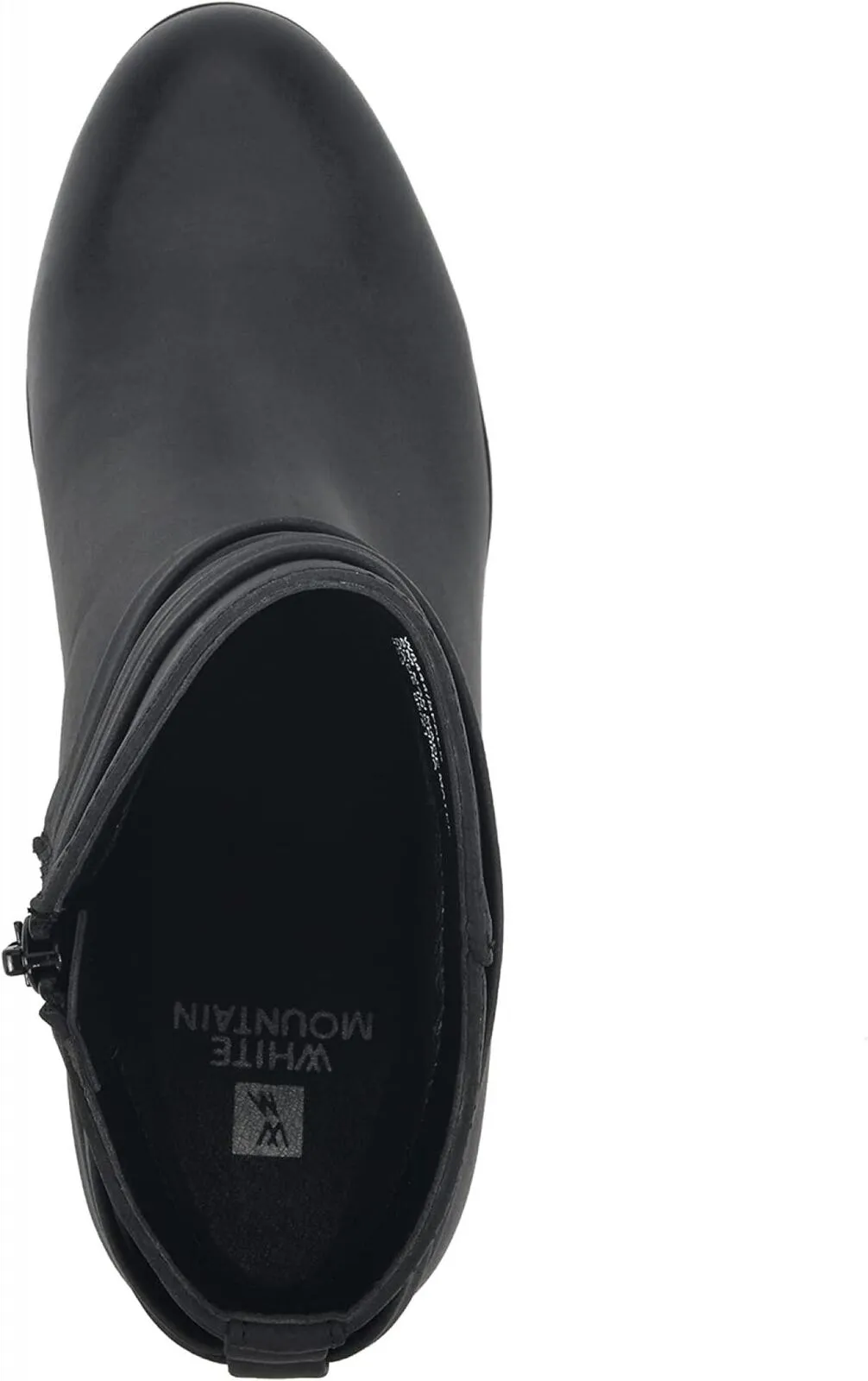 White Mountain Women's Spade Bootie Boots Black / Sueded / Smooth 10W