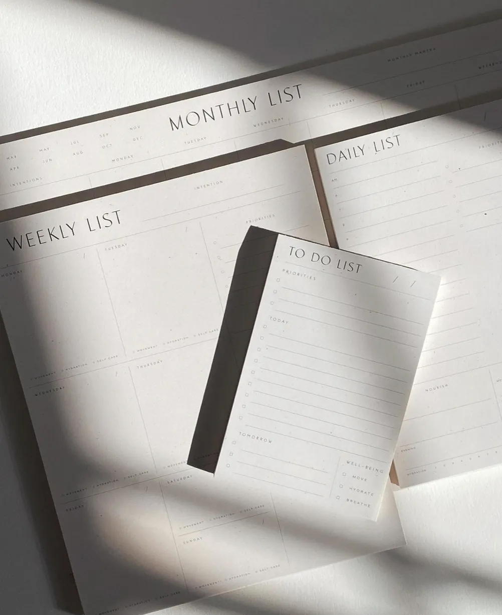 Wilde House Paper | Monthly List Planner Pad
