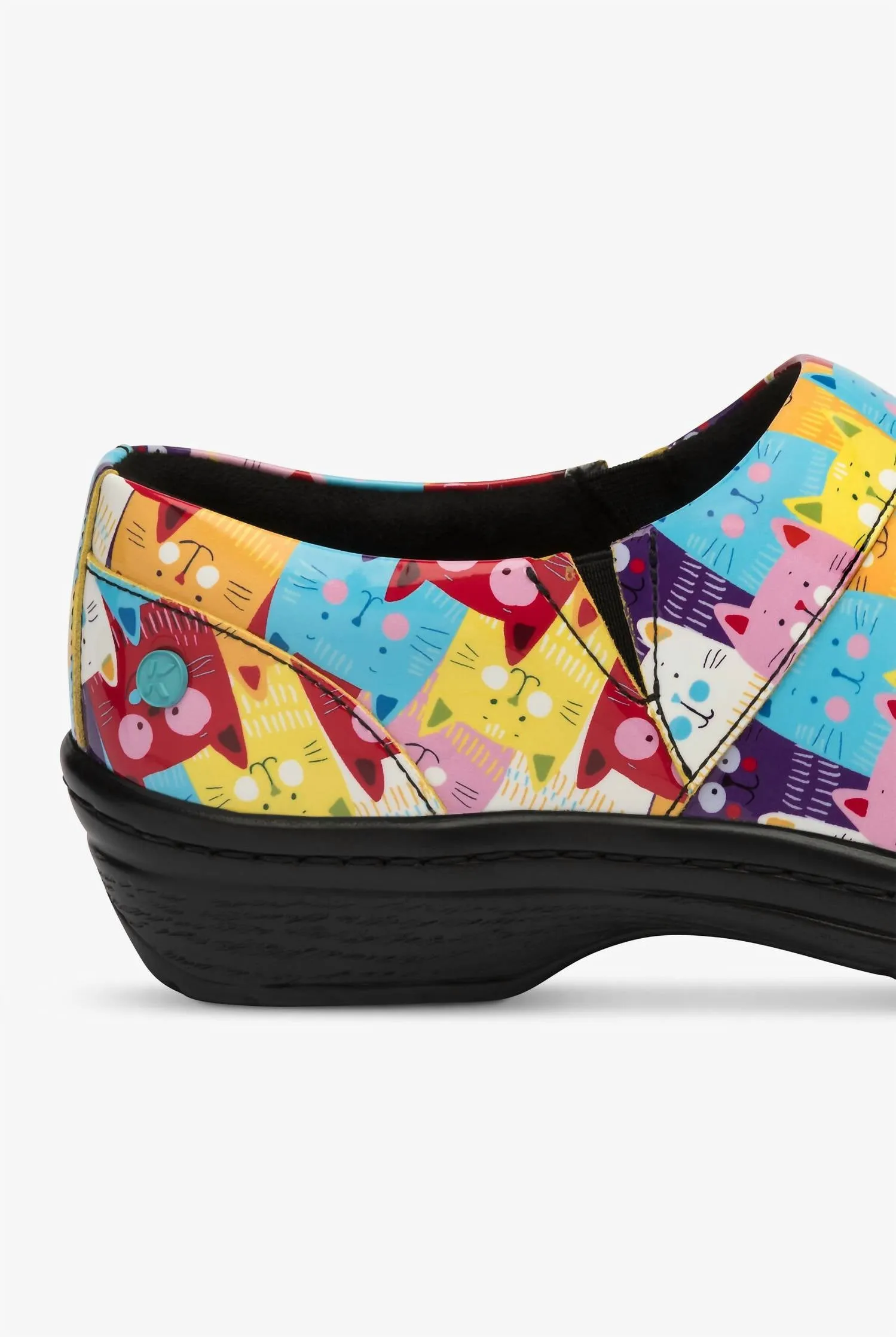 Women's Mission Clog In Amster Cats Patent