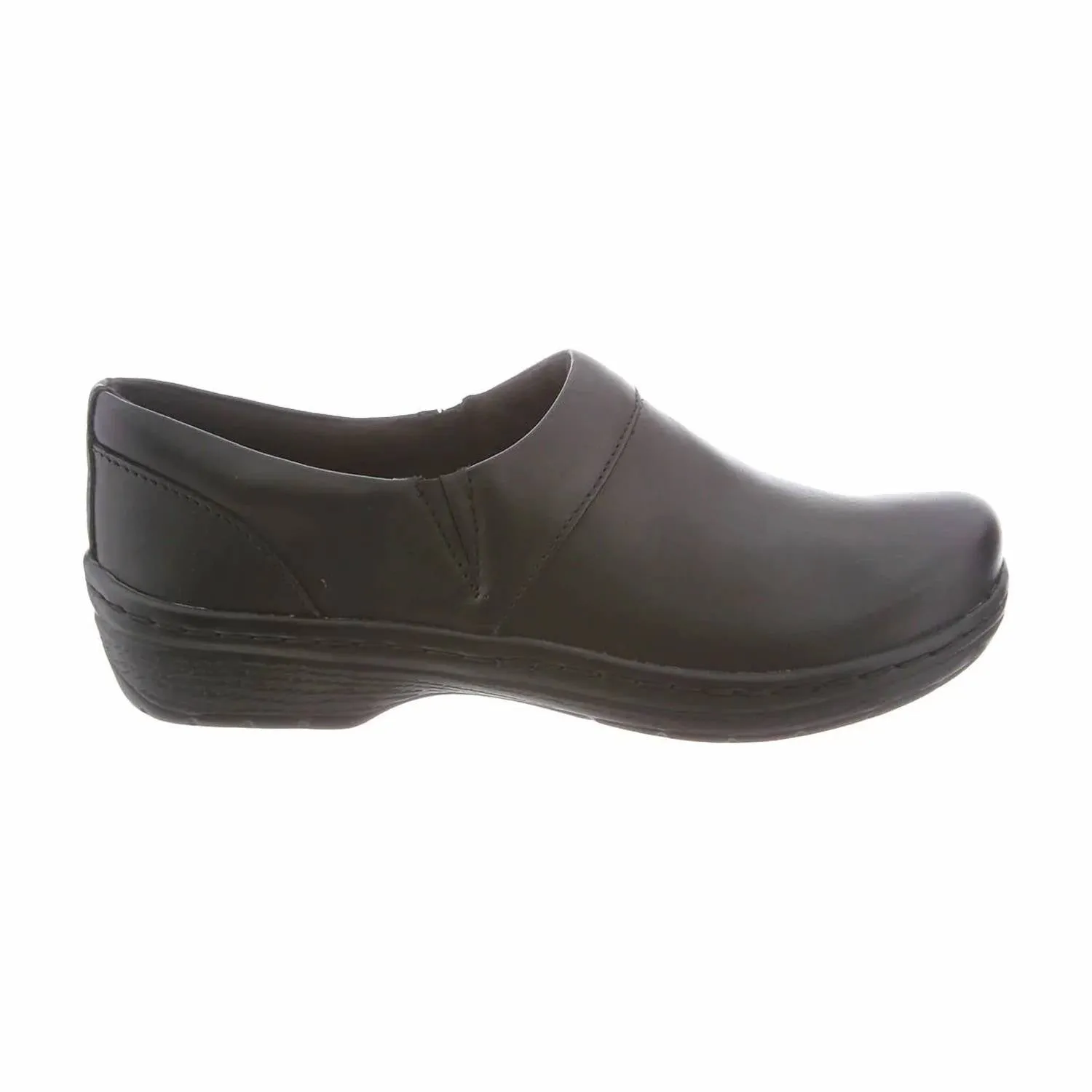 Women's Mission Clog In Black Smooth