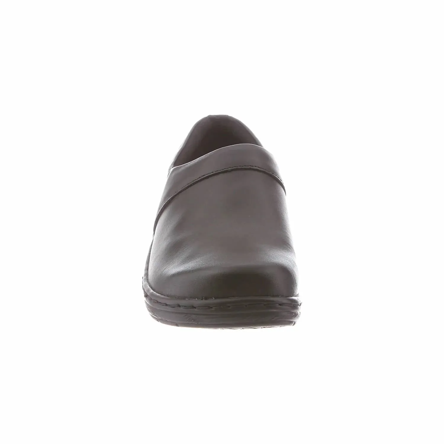 Women's Mission Clog In Black Smooth