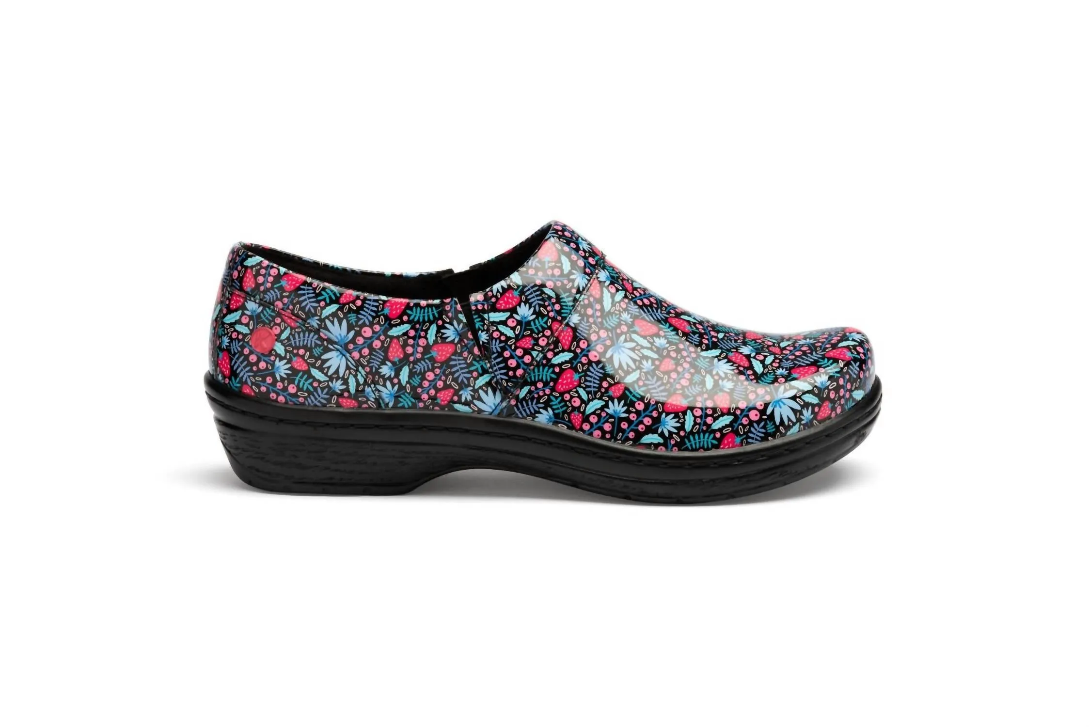 Women's Mission Clog In Strawberry Fields Patent