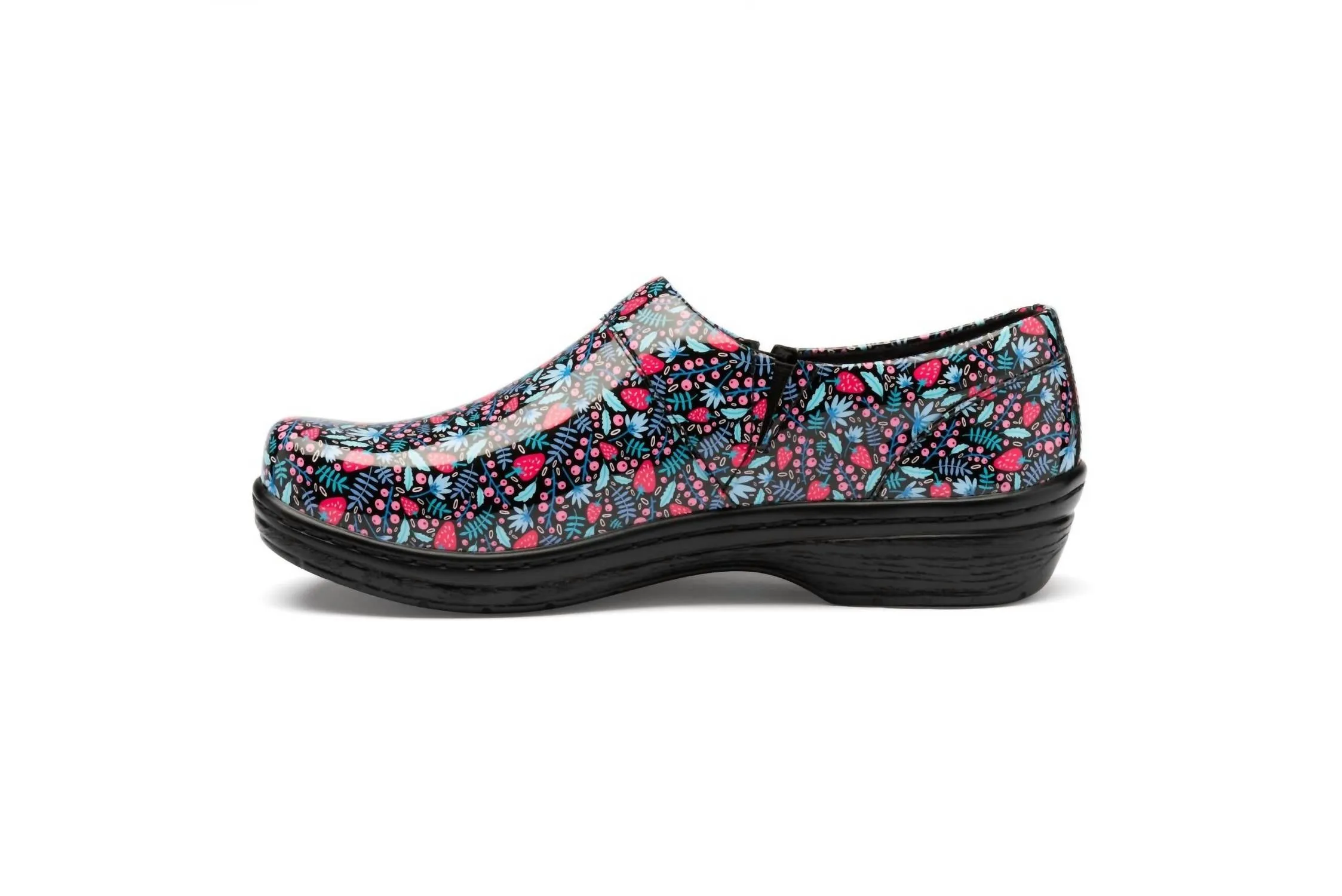 Women's Mission Clog In Strawberry Fields Patent