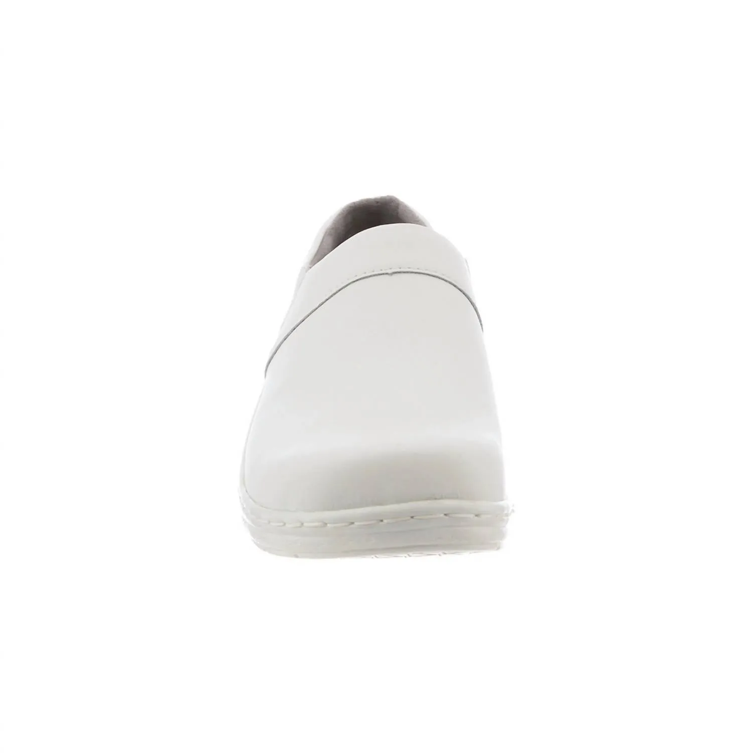 Women's Mission Clog In White Smooth