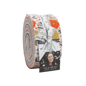 Words to Live By Full Collection Jelly Roll, 2.5" Strips, by Gingiber