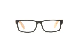 Wynwood Matte Black/ Light Bamboo Reading Glasses