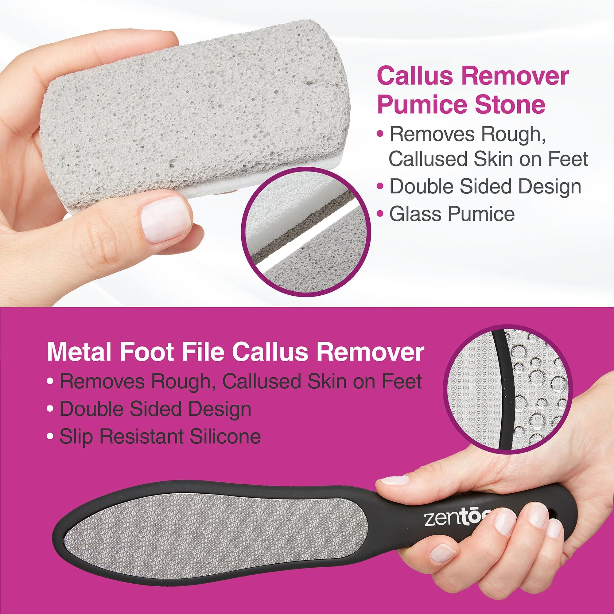 ZenToes Dry Heel Repair Kit